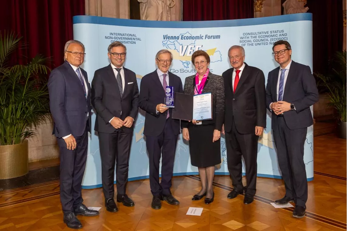 20th Jubilee Vienna Economic Forum Award