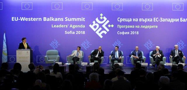 podium Sofia Talks 2018